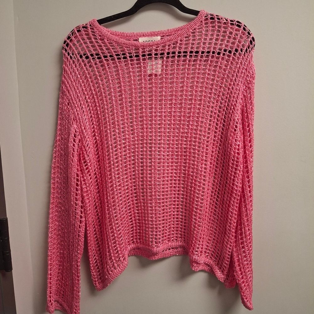 ADORA Pink Knit Women's Sweater